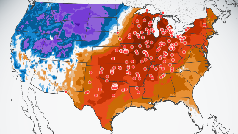 "Unprecedented Warmth Sparks Severe Weather Threat"