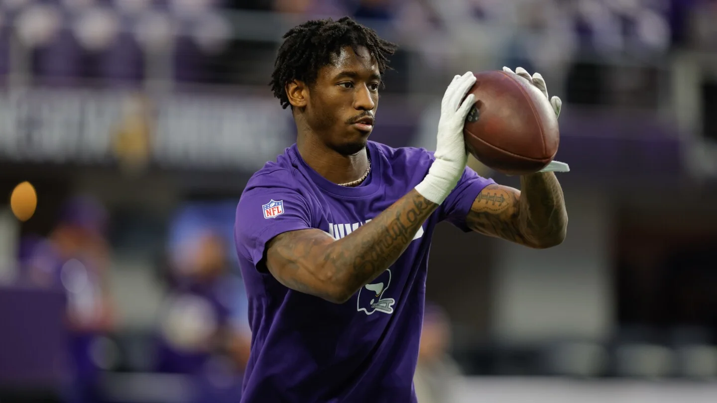 Featured image for Vikings WR Addison arrested in Tampa for probable-cause trespassing