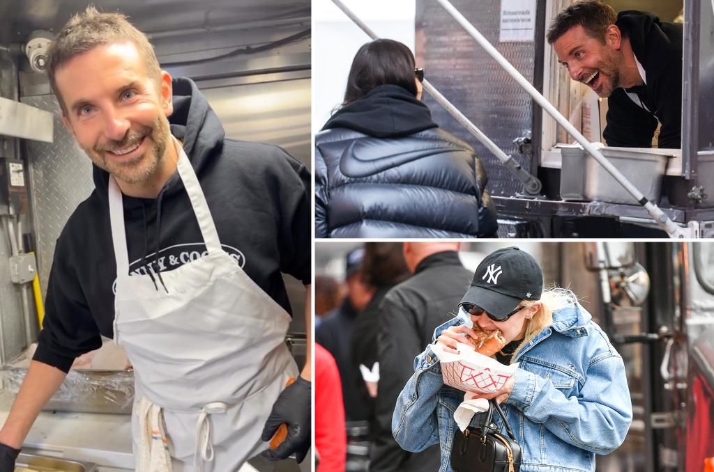 Featured image for Bradley Cooper's Cheesesteak Truck Attracts Ex Irina Shayk and Current Flame Gigi Hadid