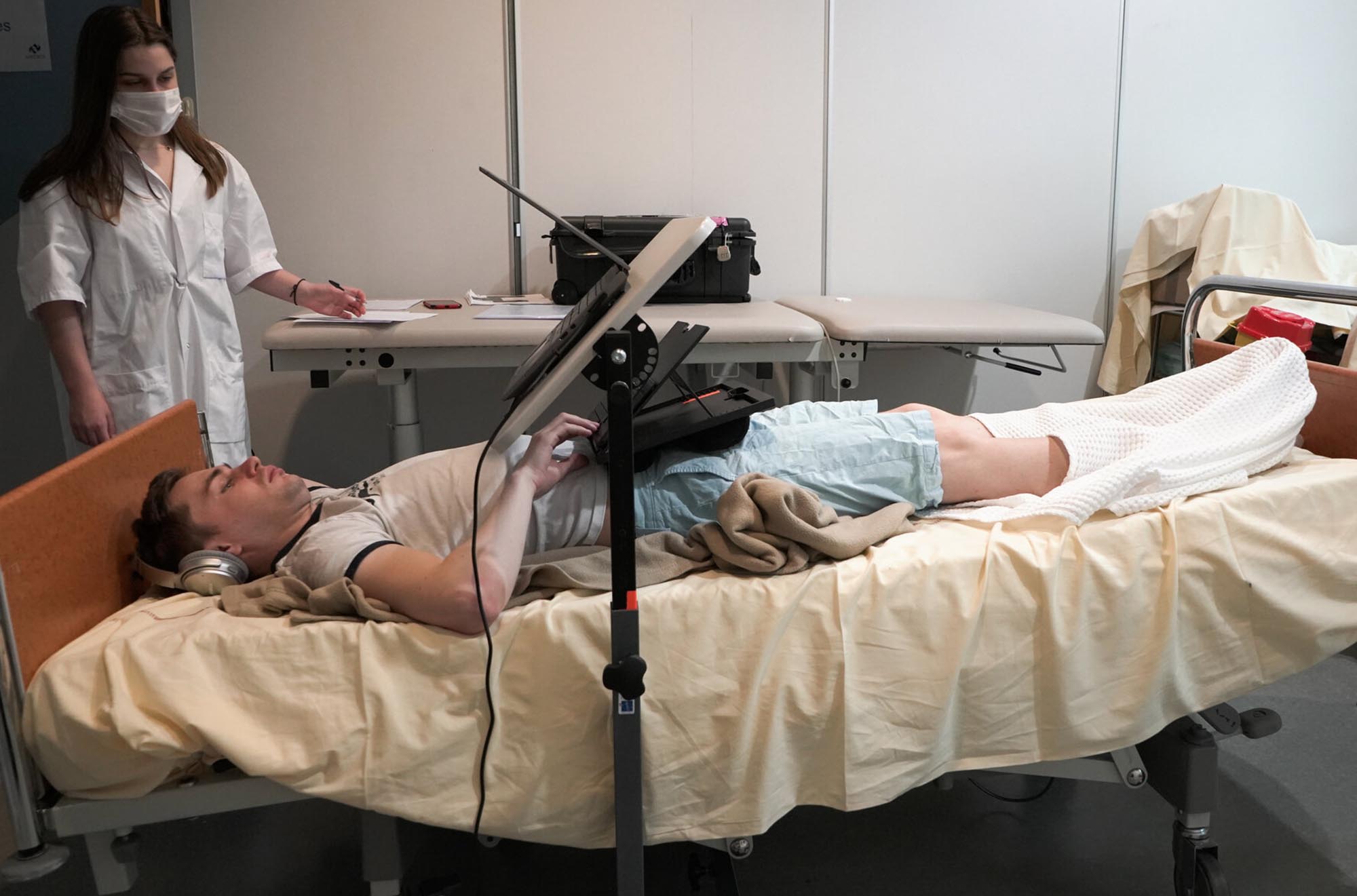 Featured image for "Paid Bed Rest Study Simulates Space Flight Effects"