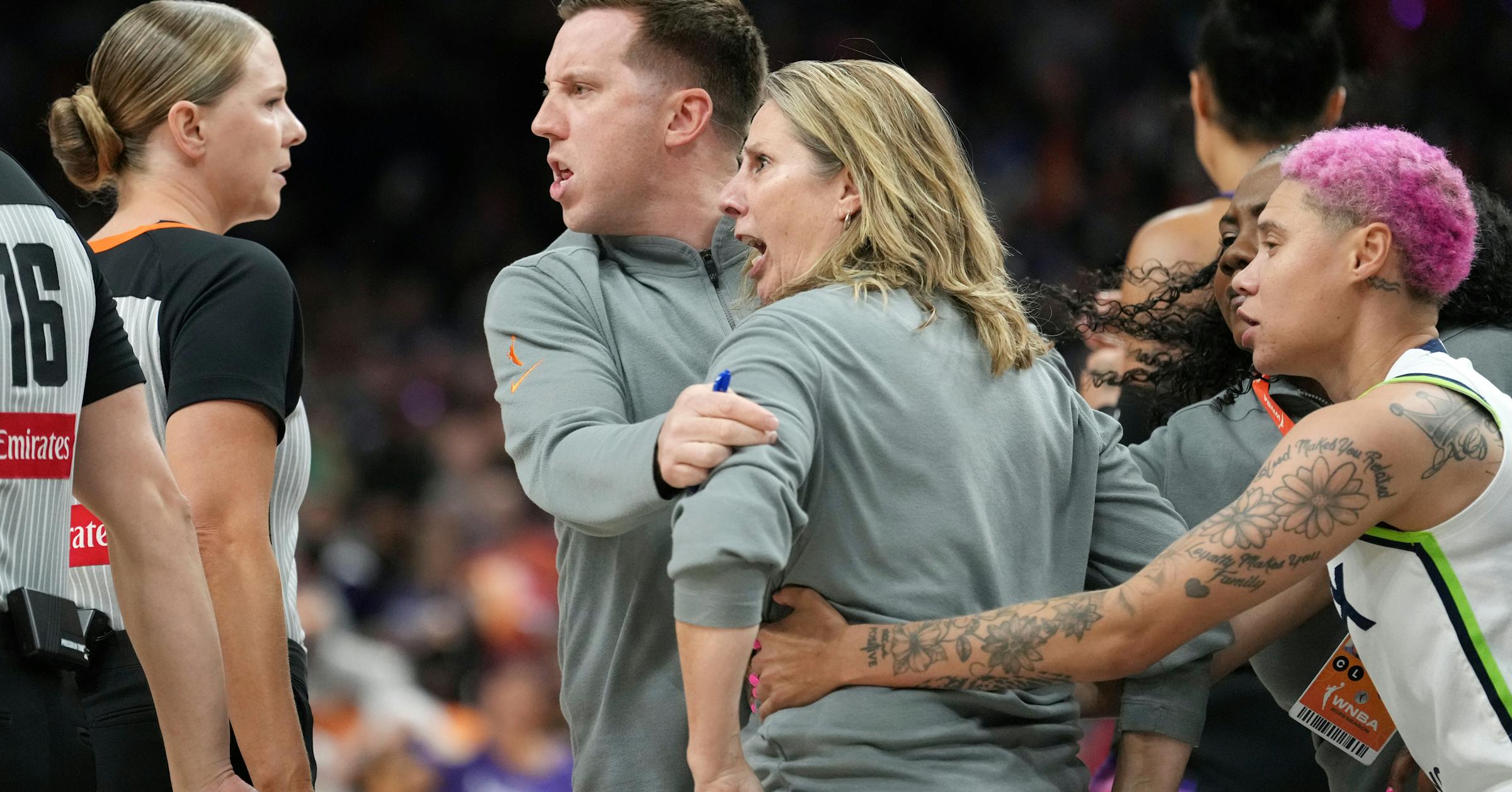 Featured image for Lynx's Playoff Exit Marked by Collier Injury and Reeve's Referee Criticism