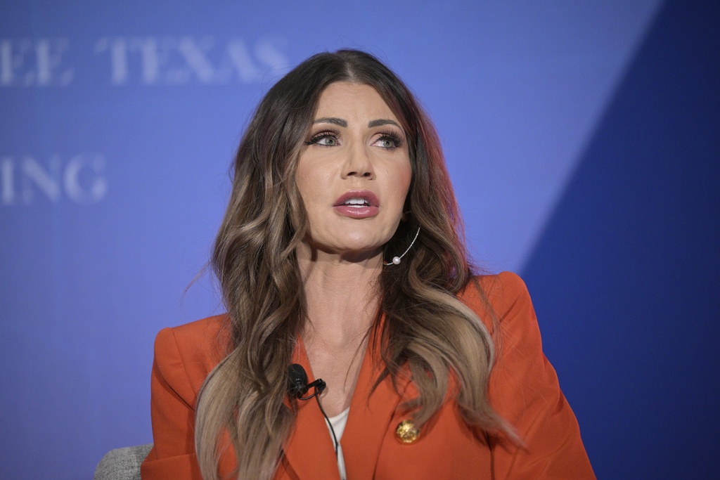 Featured image for "Explosive Allegations: South Dakota Governor Kristi Noem and Trump Advisor Corey Lewandowski Accused of Affair"