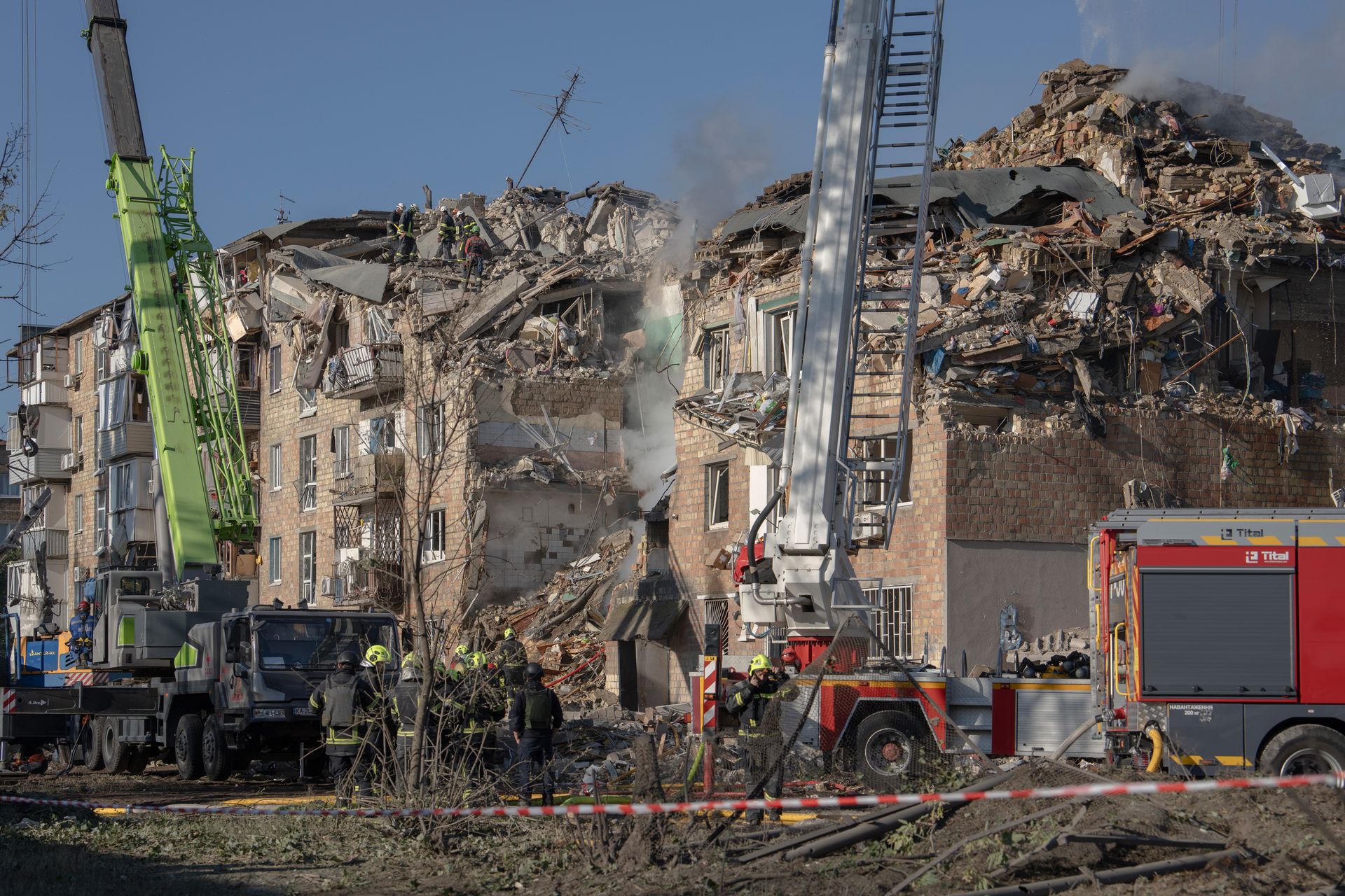Escalating Violence in Kyiv as Russia Launches Missile and Drone Attacks