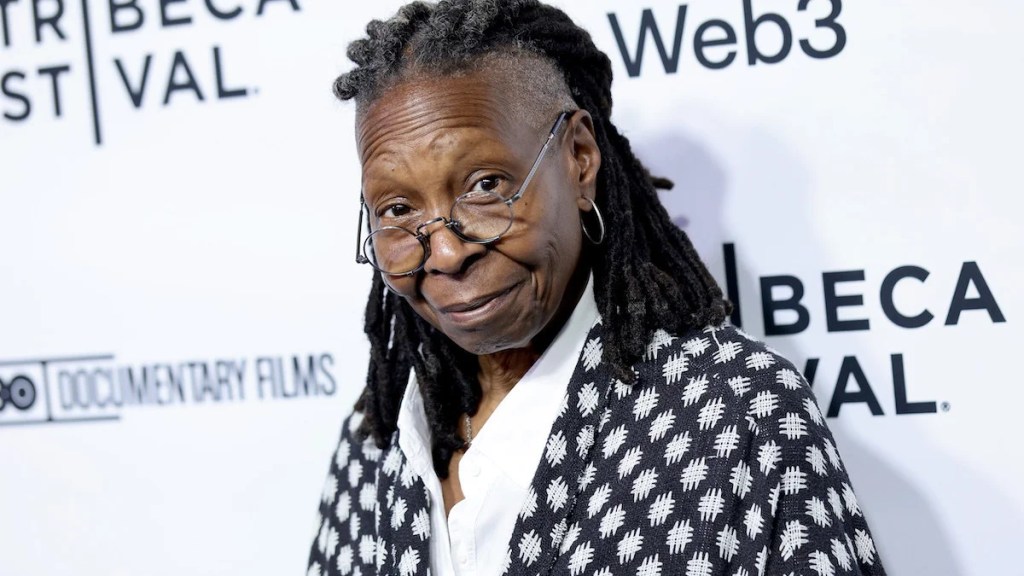 Featured image for Whoopi Goldberg Can't Afford to Retire, Blames Marriage Choices
