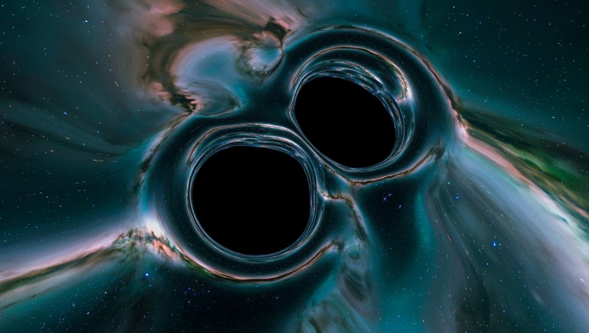 Featured image for Record-Breaking Black Hole Merger Challenges Existing Theories