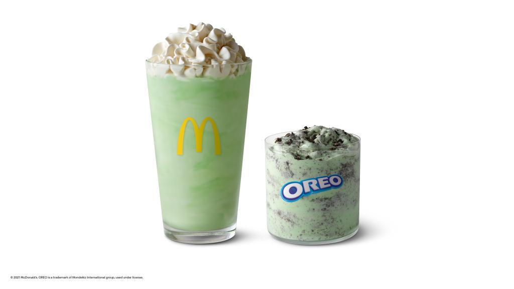 "McDonald's Delights Fans with Early Return of Shamrock Shake and Oreo Shamrock McFlurry"