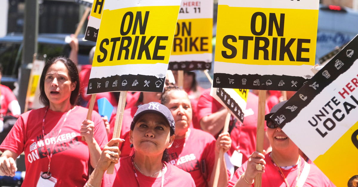 "Hotel Workers Across California Demand Fair Wages and Improved Living Conditions"