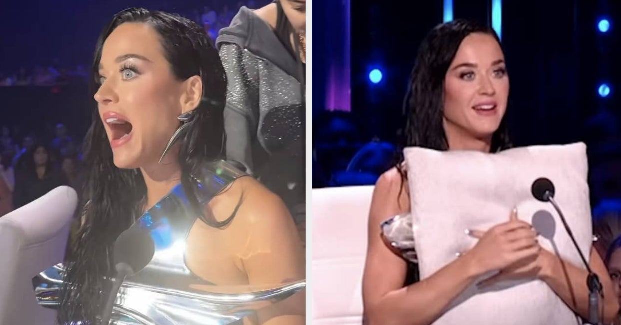 Katy Perry's Candid Excitement and Wardrobe Mishap on American Idol