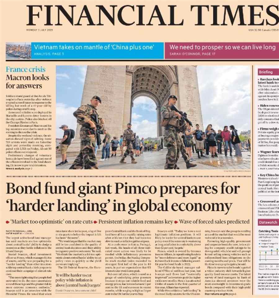 Featured image for Pimco Anticipates Global Economy's "Harder Landing"