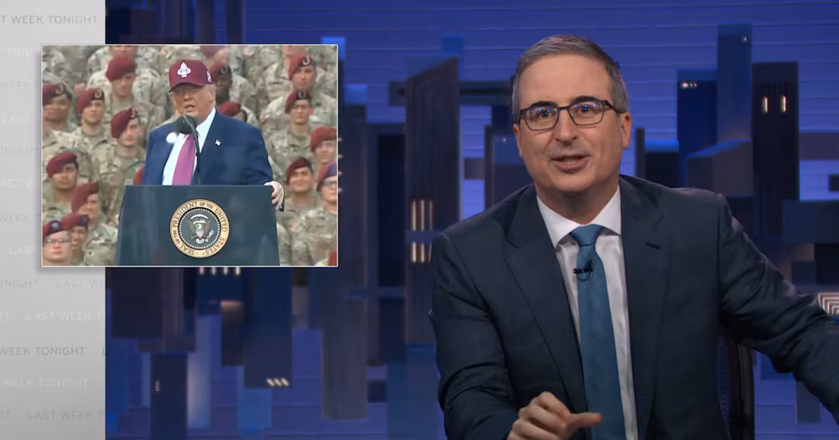 John Oliver Warns of Rising Authoritarianism Under Trump
