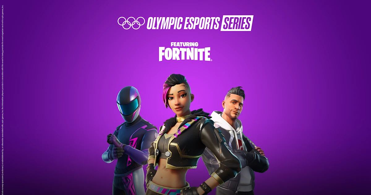 Fortnite joins Olympic Esports Series as a sport shooting competition.