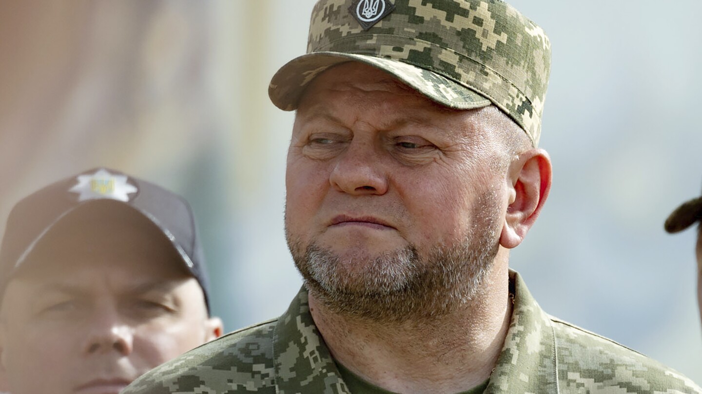 "Tensions Rise as Ukraine's President Plans to Oust Top General Amid War Rifts"
