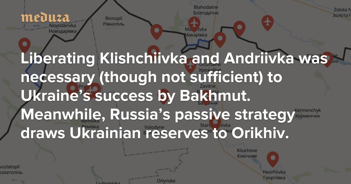 "Klishchiivka and Andriivka: Key to Ukraine's Success"