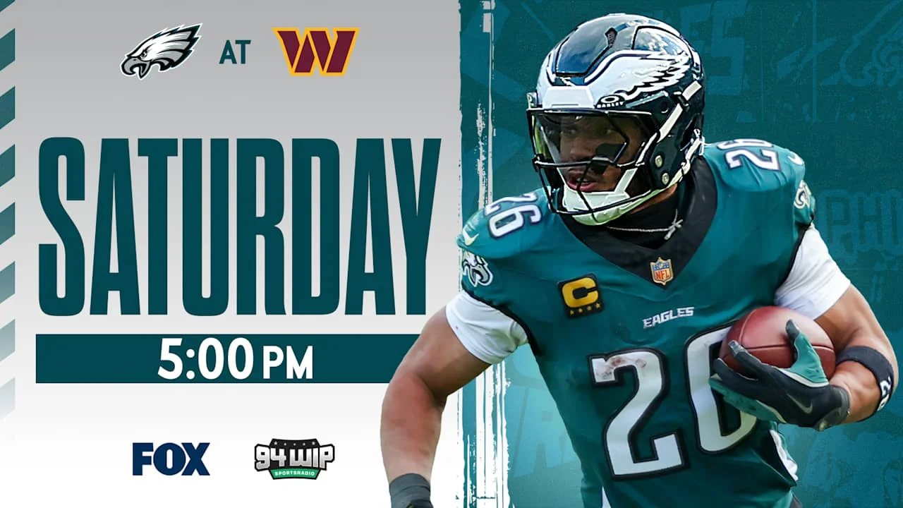 Eagles Seek NFC East Clinch in Saturday's Commanders Clash