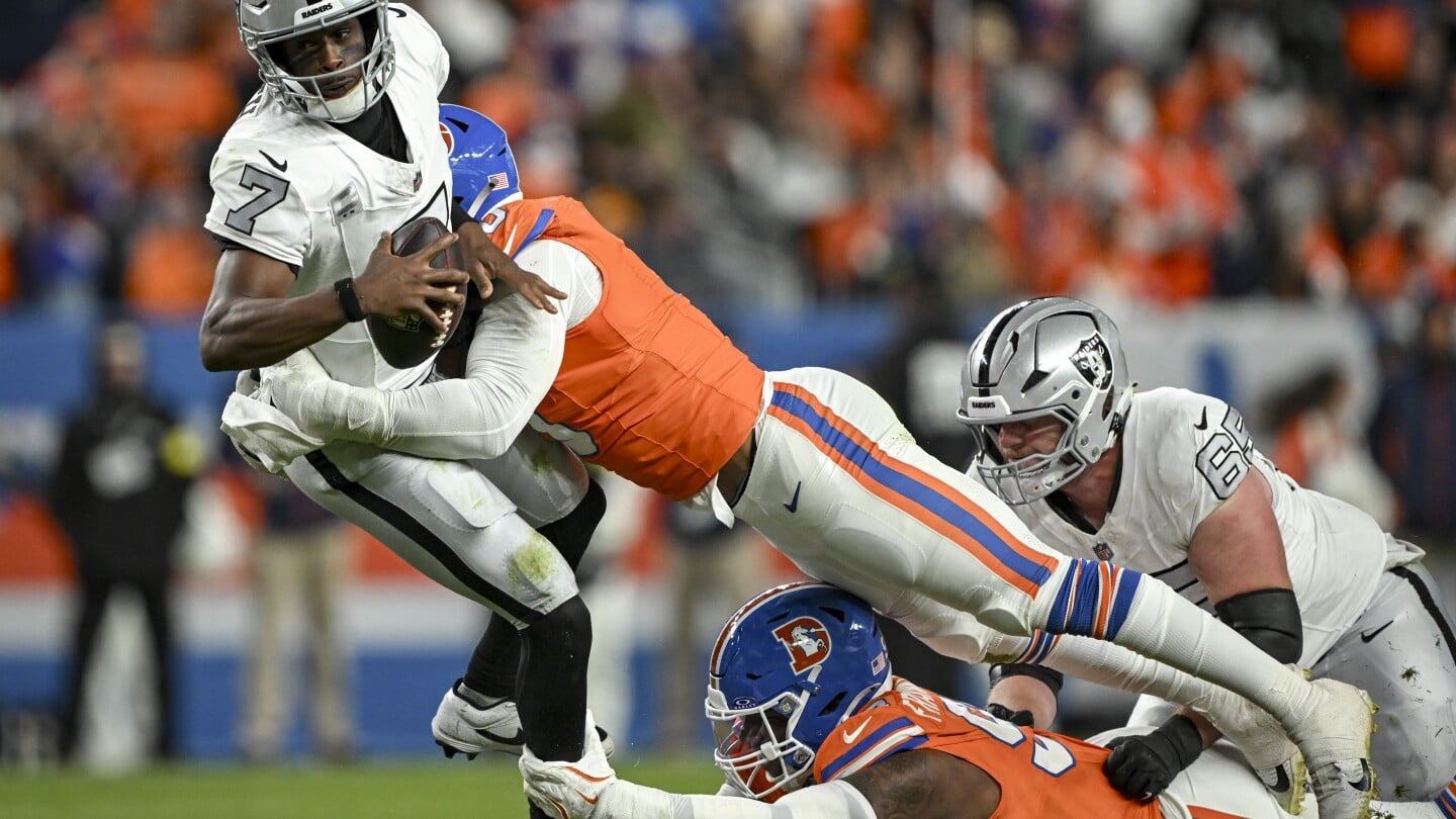Featured image for Broncos' Defense Sets Sights on NFL Sack Record Amid Offensive Struggles