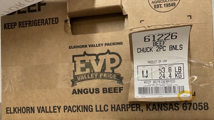 Massive Beef Chuck Recall in 9 States Over Contamination Concerns