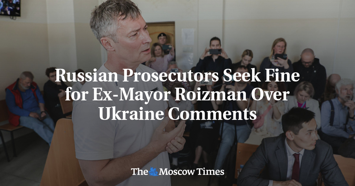 Ex-Mayor Roizman Fined for Criticizing Russian Army and Ukraine Comments