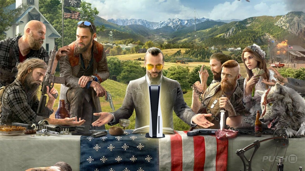 Featured image for Far Cry 5 celebrates 5th anniversary with free next-gen upgrade and 60fps patch.