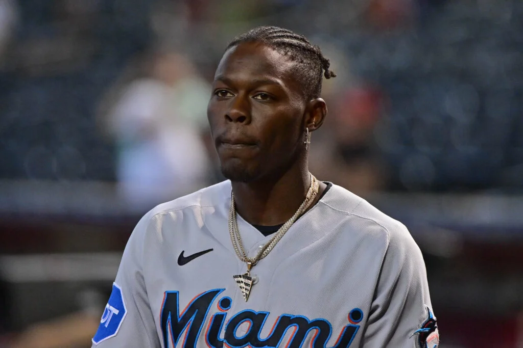 Marlins' Jazz Chisholm Jr. sidelined with turf toe injury.