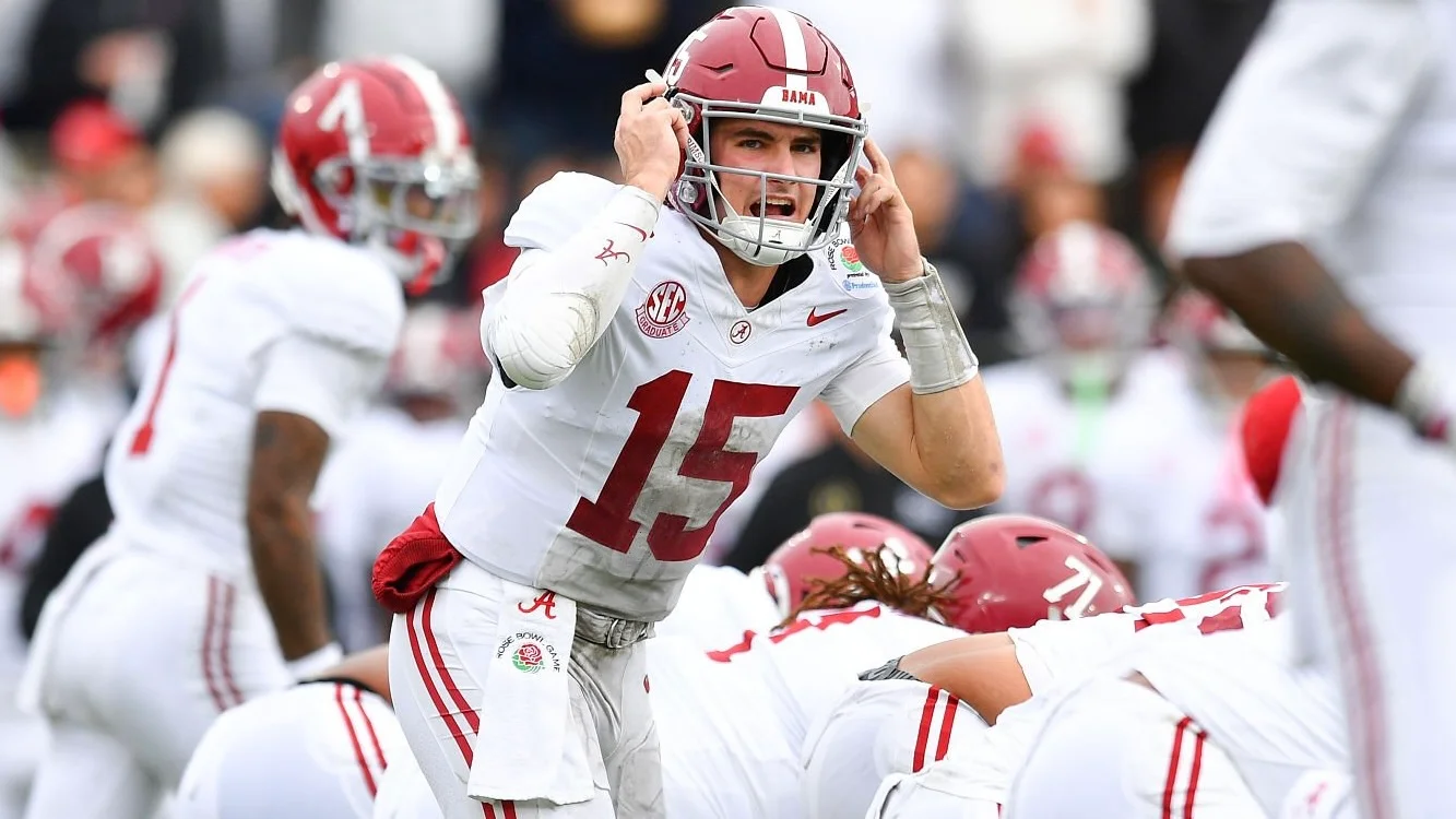 Steelers Weigh Alabama QB Ty Simpson at the Combine