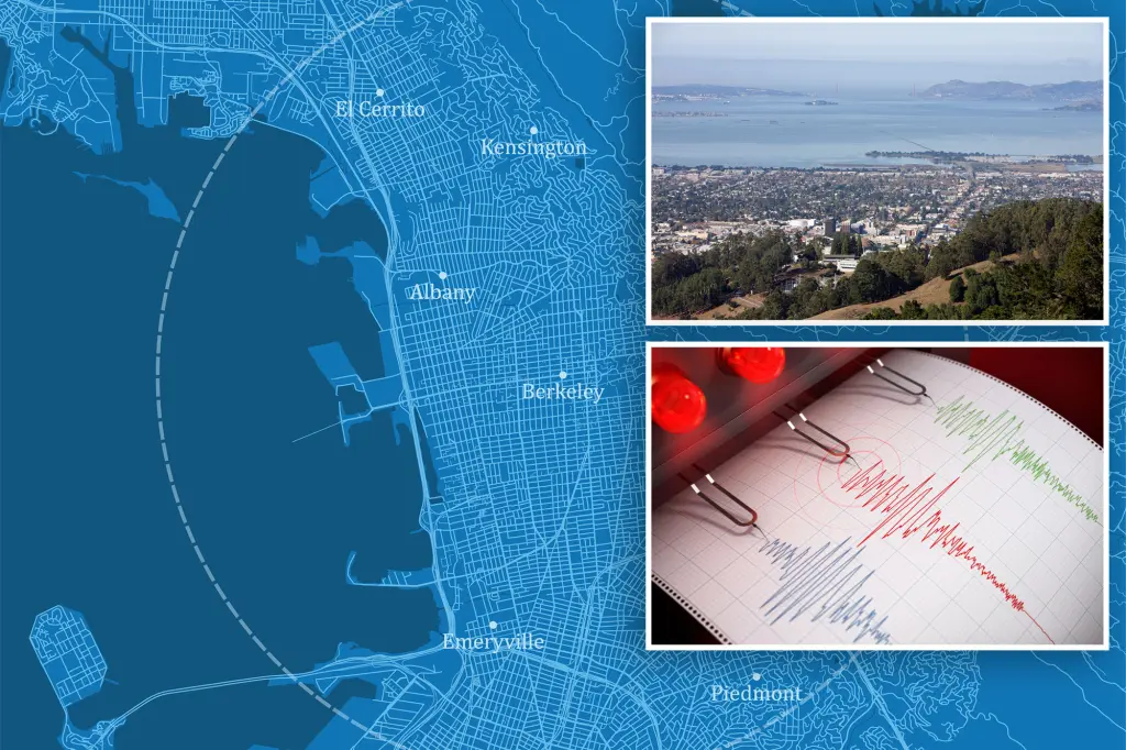 Series of Earthquakes Rattle California Bay Area