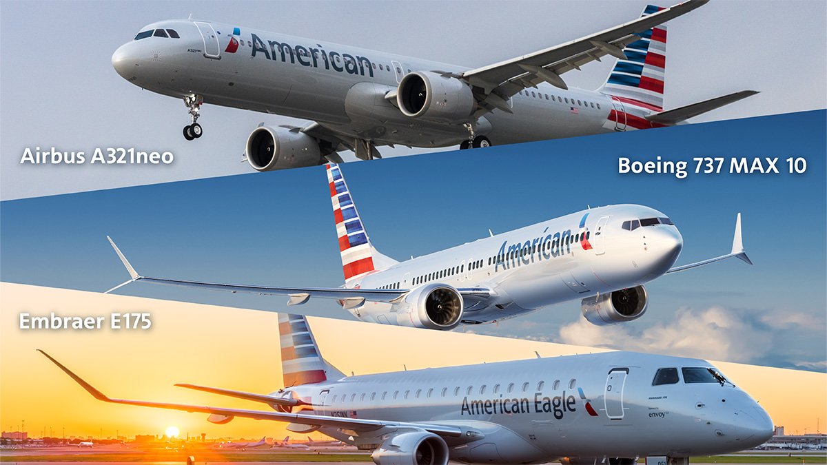 Featured image for "American Airlines' Massive Order: 260+ New Airbus, Boeing, and Embraer Jets"