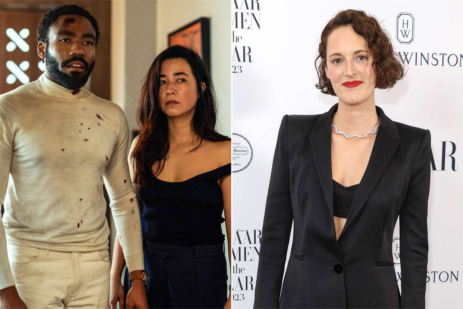 Featured image for "Donald Glover Discusses Phoebe Waller-Bridge's Departure from 'Mr. & Mrs. Smith'"