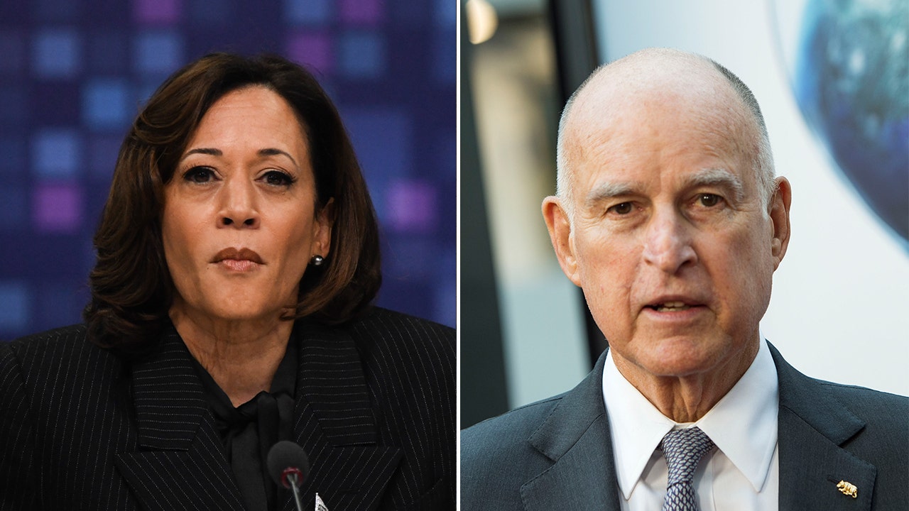 Jerry Brown Refuses to Comment on Kamala Harris
