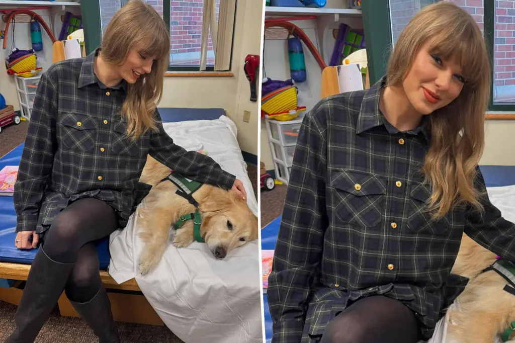 Taylor Swift Brings Style and Smiles to Kansas City Hospital Visit