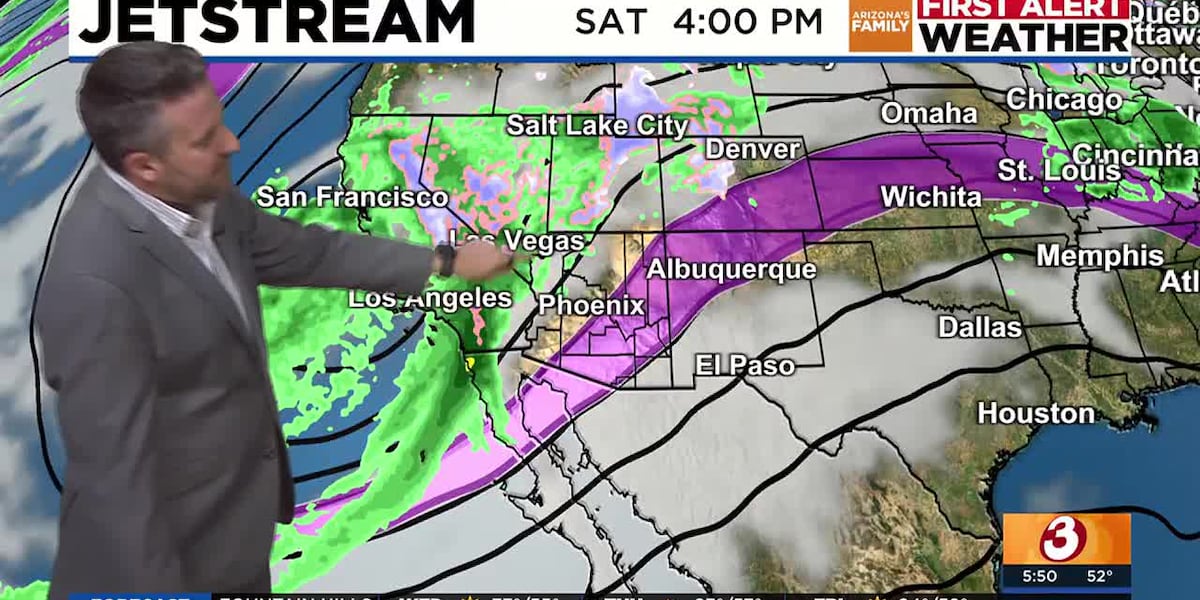 Featured image for "Arizona Braces for Strong Easter Weekend Storm and Wintry Weather Blast"