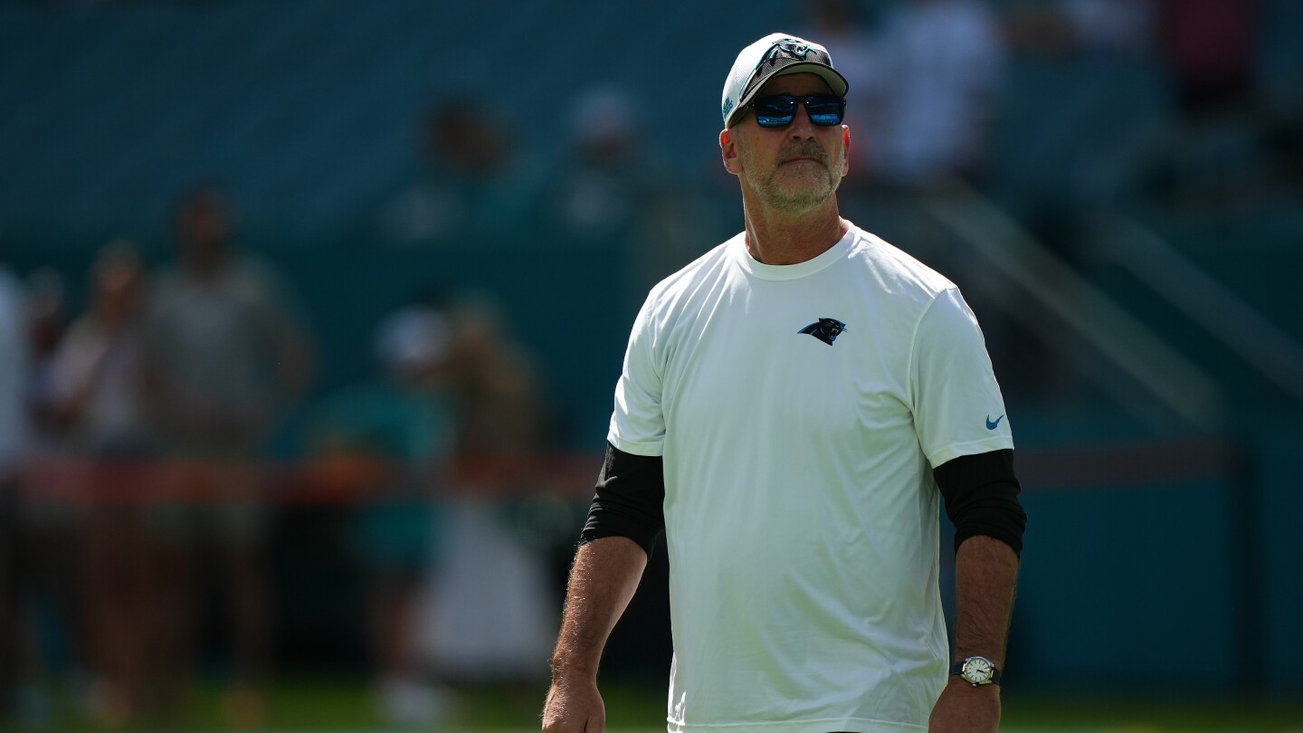 Featured image for Frank Reich relinquishes Panthers' play-calling to OC Thomas Brown