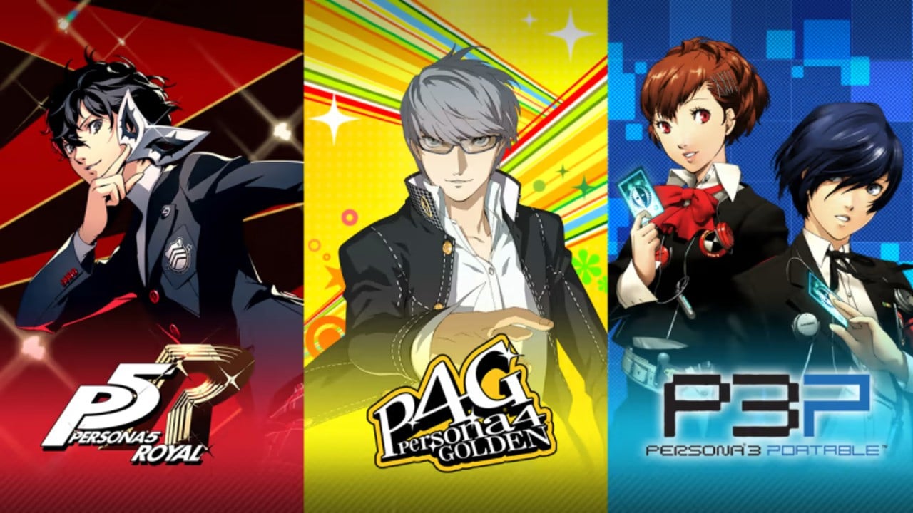 "Persona Collection: P5R, P4G & P3P Now on Switch eShop"