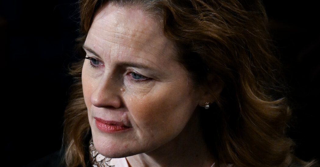 Featured image for Justice Barrett Downplays Constitutional Crisis and Political Tensions