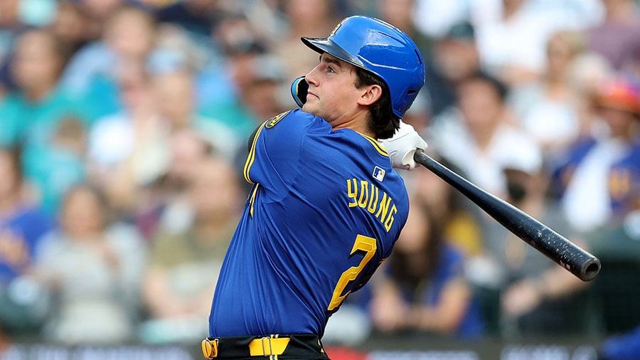 Featured image for Mariners' Raleigh Sets Record with Historic 42nd Homer as Young Powers Win