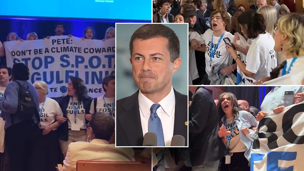 Climate Protesters Disrupt Pete Buttigieg's Event, Demand End to Petro Pete