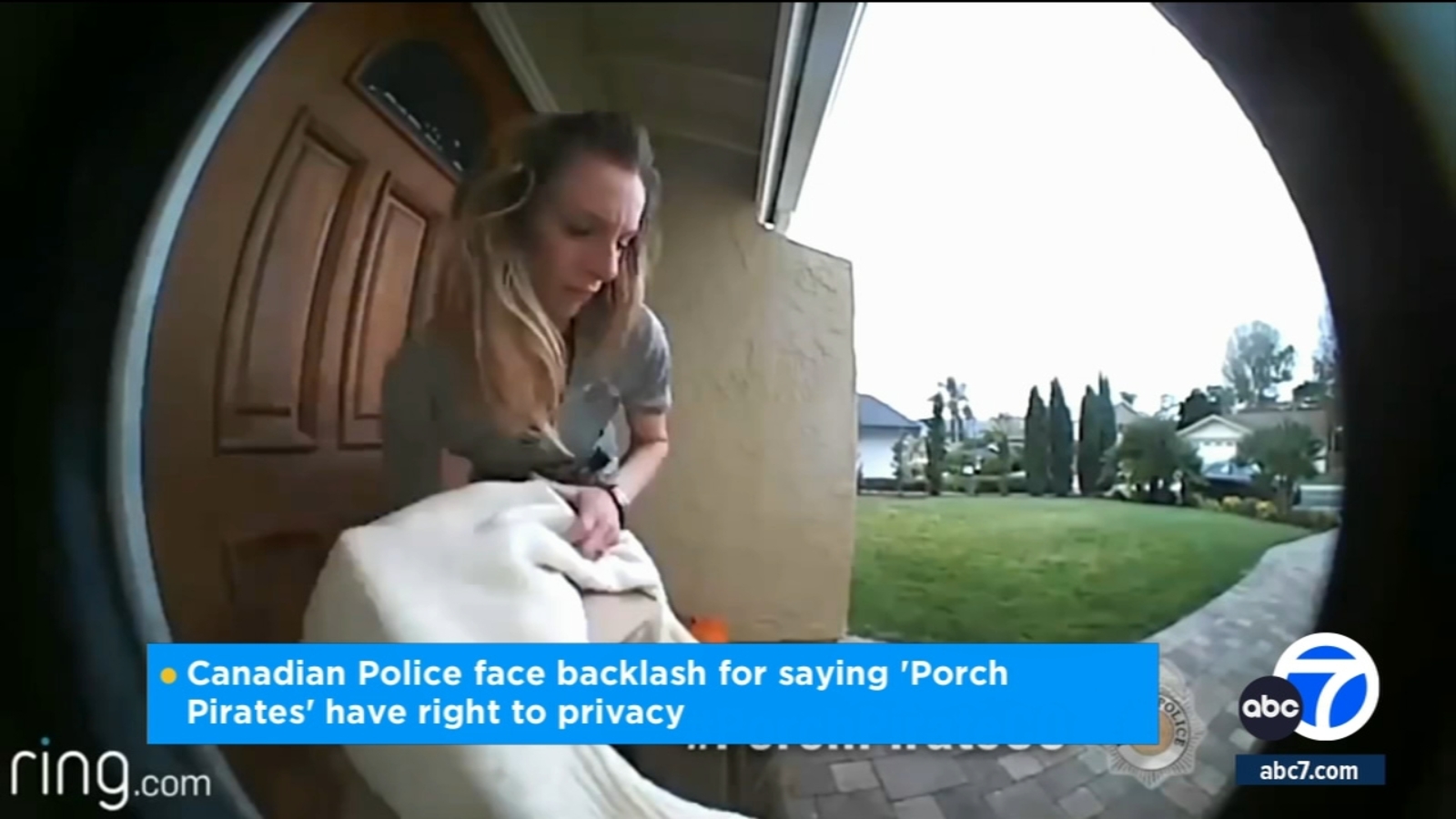 Featured image for "Canada Warns Victims of Porch Pirates Against Posting Videos Due to Privacy Laws"