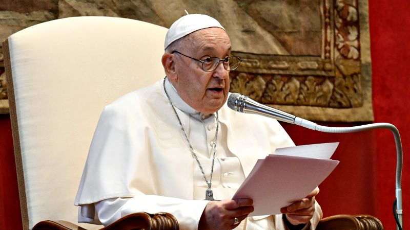 "Pope Francis Urges Worldwide Ban on Surrogacy, Denouncing Exploitation"