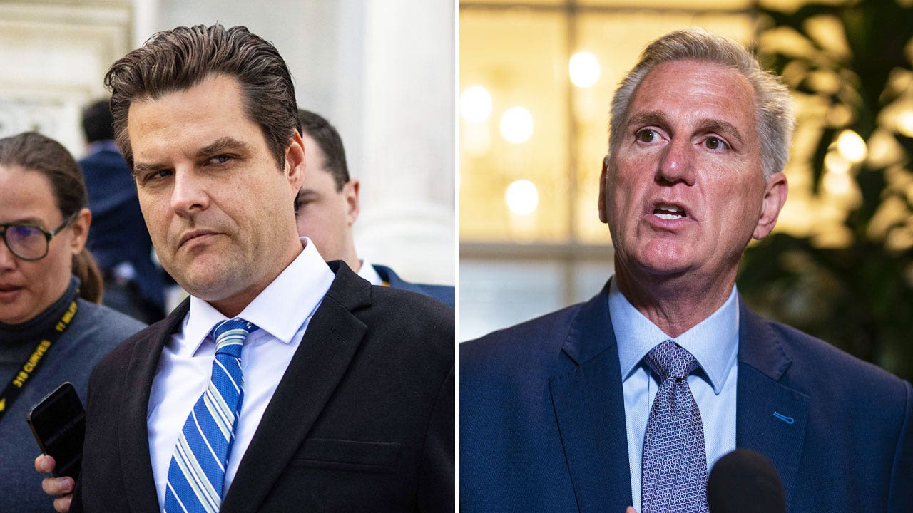 "Political Turmoil: Gaetz's Actions Threaten McCarthy's Position as House Speaker"
