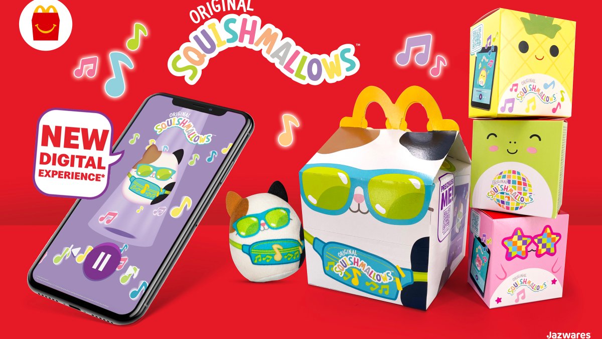 Featured image for Collectible Squishmallows Now Available in McDonald's Happy Meals