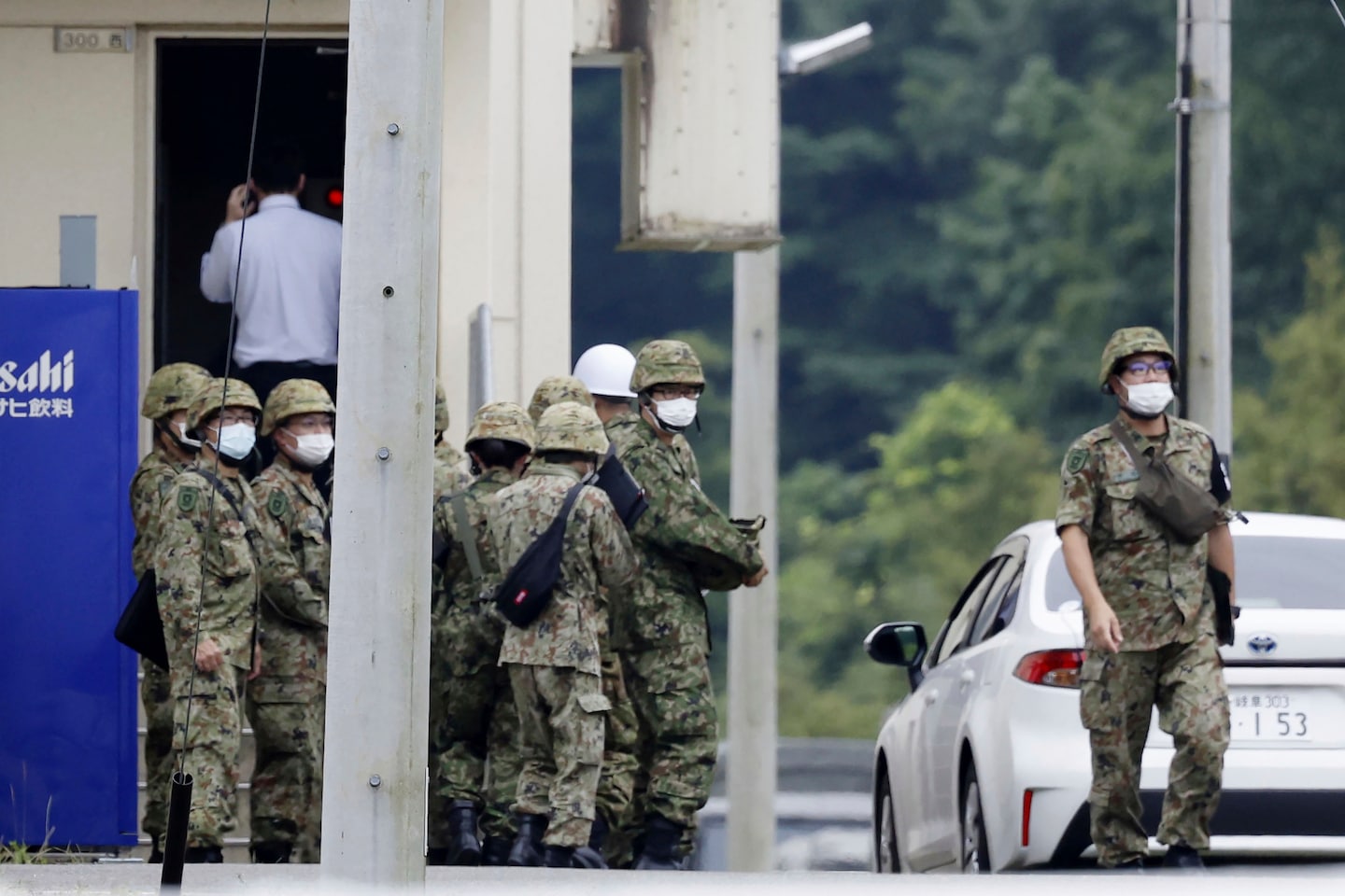 Trainee kills 2 soldiers at Japanese military firing range.