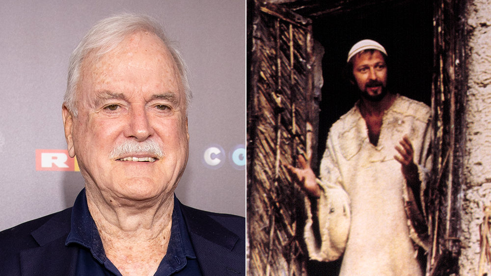 Featured image for John Cleese Stands Firm on Controversial Scene in 'Life of Brian' Stage Adaptation.