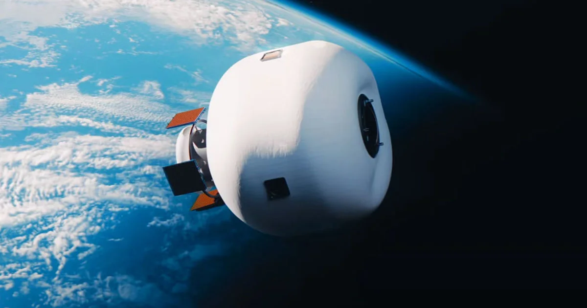 Featured image for "Max Space's Stadium-Sized Inflatable Habitats Set to Revolutionize Space Settlement"