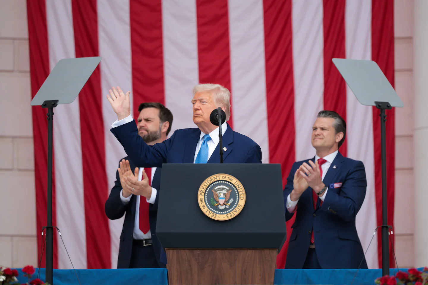 Featured image for Trump Honors Fallen Soldiers and Celebrates Achievements on Memorial Day