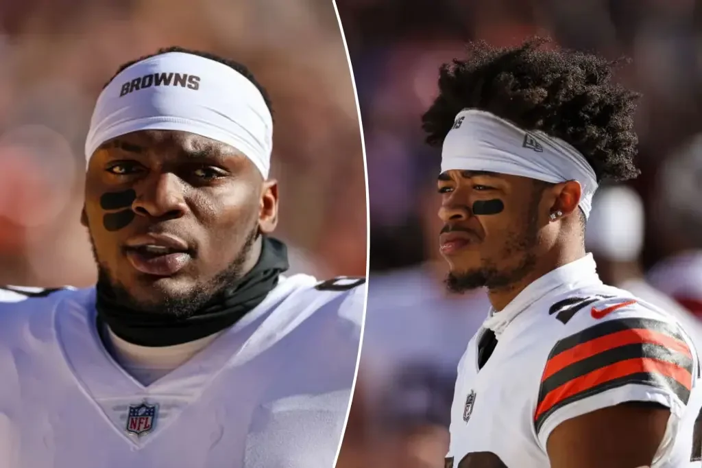 Browns players robbed at gunpoint outside nightclub, team calls for community action.