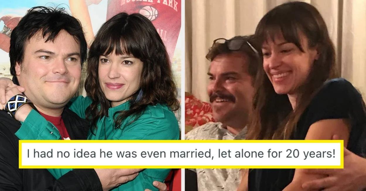 Jack Black Celebrates 20-Year Marriage With Tanya Haden Through Rare Family Throwbacks