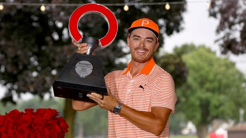 Rickie Fowler's Emotional Victory Ends 4-Year Drought at Rocket Mortgage Classic