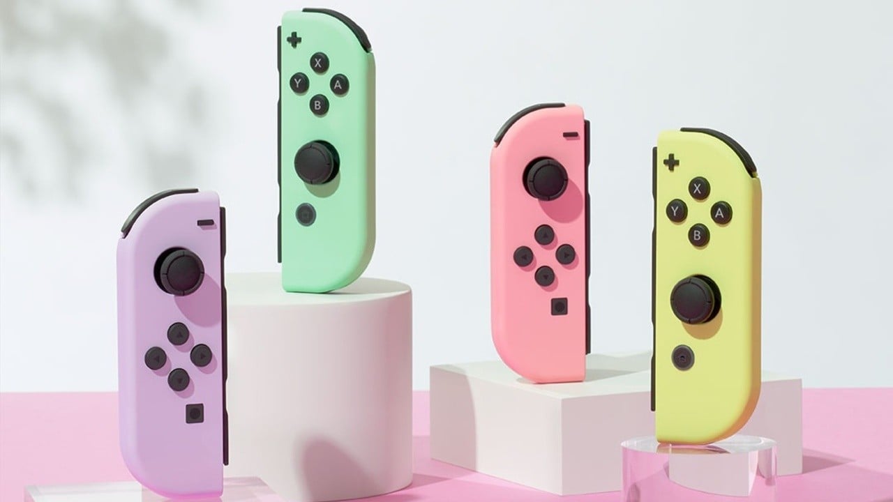 Nintendo Unveils Pastel Joy-Con Controllers for Switch