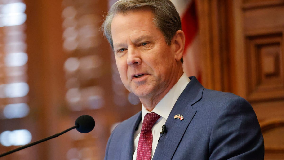 Georgia Governor Brian Kemp urges GOP to stay focused and not be distracted by Trump.