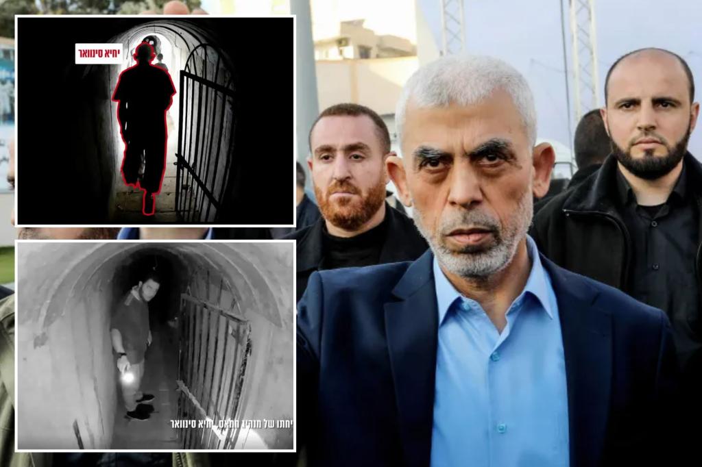 Featured image for "Hamas Leader Sinwar Caught Fleeing in Tunnel with Family Amid Hunt"
