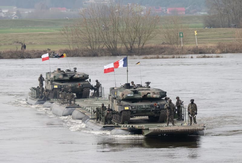"NATO Allies Conduct Joint Readiness Exercises Along Poland's Vistula River"